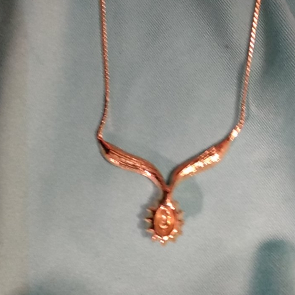 Opal ruby necklace - Picture 3 of 5